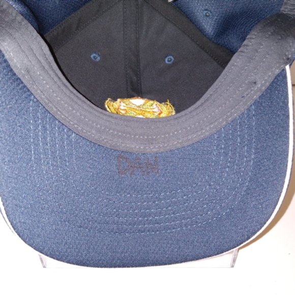 Nike Golf Stay Army Sustain-Support-Defend Dri-Fit Navy Blue Fitted Cap Hat - Picture 7 of 7